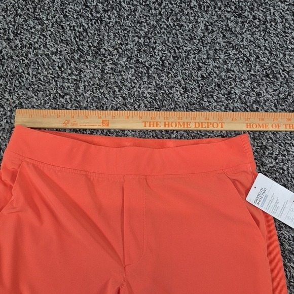 NWT ATHLETA Brooklyn Ankle Pants 12 Sunset Glow Pants #198671 NEW Coral - Picture 4 of 9